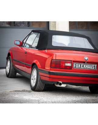 BMW E30 316i/318i berlina/ cabrio Silenziatore posteriore – 1x80 ty (Cod. F-BM020061-269)