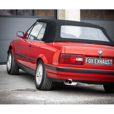BMW E30 316i/318i berlina/ cabrio Silenziatore posteriore – 1x80 ty (Cod. F-BM020061-269)