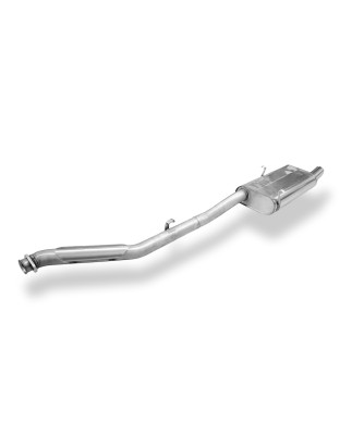 BMW E30 316i/318i berlina/ cabrio Silenziatore posteriore – 1x80 ty (Cod. F-BM020061-269)