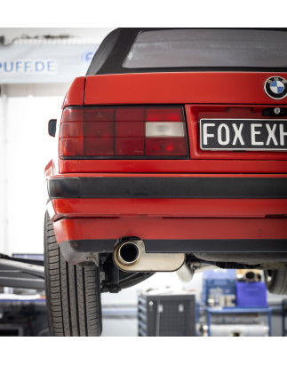 BMW E30 316i/318i berlina/ cabrio Silenziatore posteriore – 1x80 ty (Cod. F-BM020061-269)