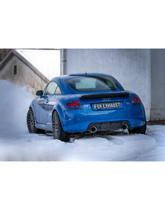 Audi TT Tipo 8N quattro Silenziatore posteriore con uscite destra e sinistra (duplex) – 1x1 (Cod. 
