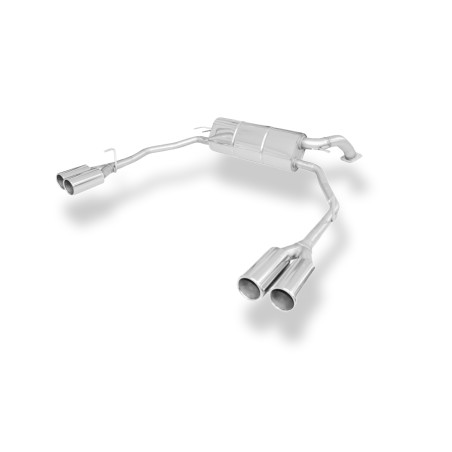 Honda Civic IX Hatchback Silenziatore posteriore finale destra/sinistra (Cod. F-HO149005-052)