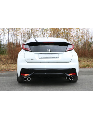 Honda Civic IX Hatchback Silenziatore posteriore finale destra/sinistra (Cod. F-HO149005-052)