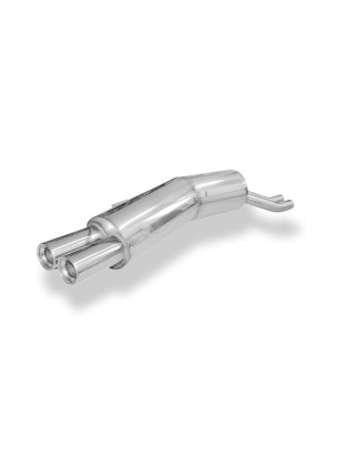 BMW E34 525i/530i/535i Silenziatore posteriore – 2x80 Tipo 13 (Cod. F-BM030002-070)