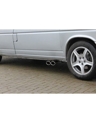 VW T4 – 2,5l TDI Sidepipe system con final and front silenc (Cod. F-VW130121-466)