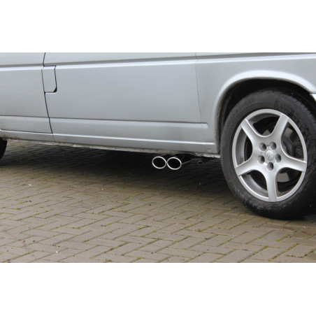 VW T4 – 2,5l TDI Sidepipe system con final and front silenc (Cod. F-VW130121-466)