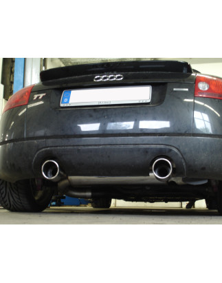 Audi TT Tipo 8N quattro Silenziatore posteriore con uscite destra e sinistra (duplex) – 1x1 (Cod. 