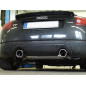 Audi TT Tipo 8N quattro Silenziatore posteriore con uscite destra e sinistra (duplex) – 1x1 (Cod. 