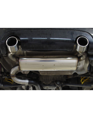 Audi TT Tipo 8N quattro Silenziatore posteriore con uscite destra e sinistra (duplex) – 1x1 (Cod. 