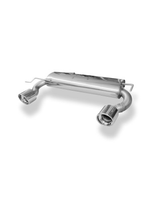 Audi TT Tipo 8N quattro Silenziatore posteriore con uscite destra e sinistra (duplex) – 1x1 (Cod. 