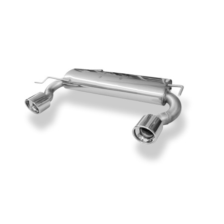 Audi TT Tipo 8N quattro Silenziatore posteriore con uscite destra e sinistra (duplex) – 1x1 (Cod. 
