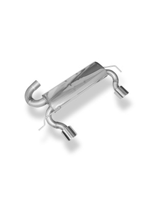 Audi TT Tipo 8N quattro Silenziatore posteriore con uscite destra e sinistra (duplex) – 1x1 (Cod. 