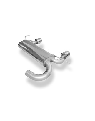 Audi TT Tipo 8N quattro Silenziatore posteriore con uscite destra e sinistra (duplex) – 1x1 (Cod. 