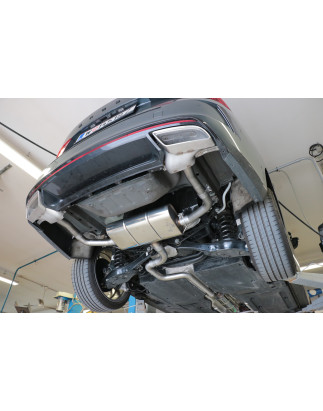 Skoda Octavia NX RS iV Silenziatore posteriore con uscite destra e sinistra (Cod. F-SK063025-TL1)