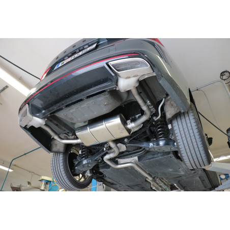 Skoda Octavia NX RS iV Silenziatore posteriore con uscite destra e sinistra (Cod. F-SK063025-TL1)