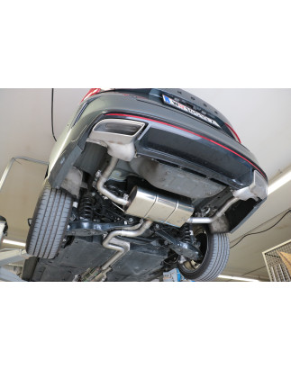 Skoda Octavia NX RS iV Silenziatore posteriore con uscite destra e sinistra (Cod. F-SK063025-TL1)