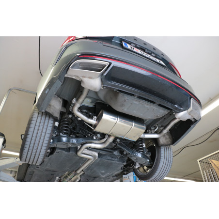Skoda Octavia NX RS iV Silenziatore posteriore con uscite destra e sinistra (Cod. F-SK063025-TL1)