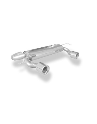 Audi TT Tipo 8N quattro Silenziatore posteriore con uscite destra e sinistra (duplex) – 1x10 (Cod.