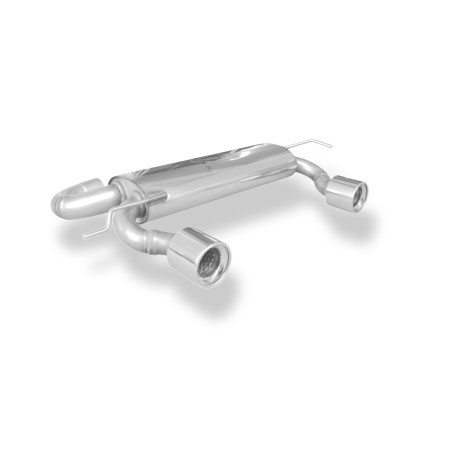 Audi TT Tipo 8N quattro Silenziatore posteriore con uscite destra e sinistra (duplex) – 1x10 (Cod.