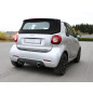Smart Fortwo 453 Brabus coupé & cabrio Silenziatore posteriore destra e sinistra (Cod. F-SM011083-2