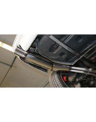 BMW E34 525i/530i/535i Silenziatore posteriore – 2x76 Tipo 14 (Cod. F-BM030002-088)