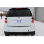 Smart Fortwo coupé 451 con Brabus Stoßstange Silenziatore posteriore (Cod. F-SM010012-090)
