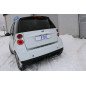 Smart Fortwo coupé 451 con Brabus Stoßstange Silenziatore posteriore (Cod. F-SM010012-090)