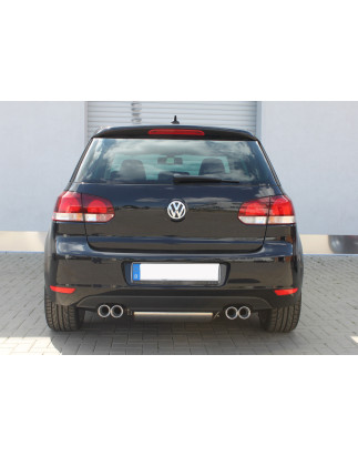 VW Golf VI Silenziatore posteriore destra e sinistra – 2x80 Tipo 13 destra e sinistra (Cod. F-VW05
