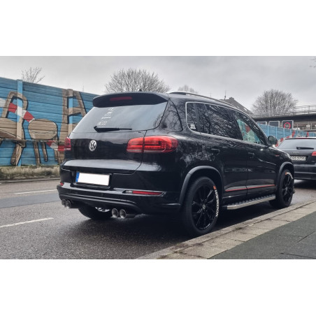 VW Tiguan 5N – 4motion Silenziatore posteriore con uscite destra e sinistra (duplex)x90 (Cod. F-VW