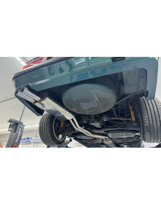 BMW E30 320i/ 325i M-Technik Silenziatore posteriore – 2x76 Tipo 14 (Cod. F-BM020052-088)