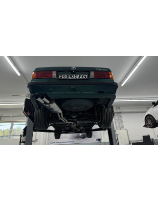 BMW E30 320i/ 325i M-Technik Silenziatore posteriore – 2x76 Tipo 14 (Cod. F-BM020052-088)