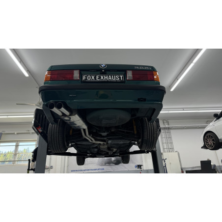 BMW E30 320i/ 325i M-Technik Silenziatore posteriore – 2x76 Tipo 14 (Cod. F-BM020052-088)