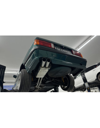 BMW E30 320i/ 325i M-Technik Silenziatore posteriore – 2x76 Tipo 14 (Cod. F-BM020052-088)