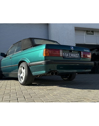 BMW E30 320i/ 325i M-Technik Silenziatore posteriore – 2x76 Tipo 14 (Cod. F-BM020052-088)