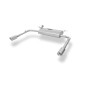 Renault Laguna III Grandtour Silenziatore posteriore con uscite destra e sinistra (Cod. F-RE152003-1
