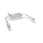 Renault Laguna III Grandtour Silenziatore posteriore con uscite destra e sinistra (Cod. F-RE152003-1