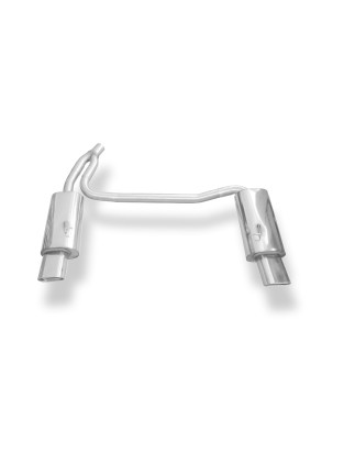 Volvo C70 coupé & cabrio Silenziatore posteriore con uscite destra e sinistra (duplex) – 13 (Cod.