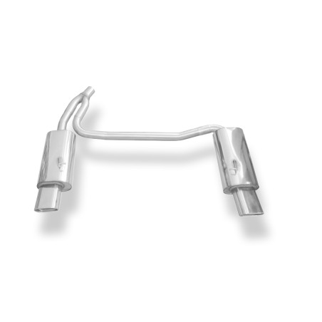 Volvo C70 coupé & cabrio Silenziatore posteriore con uscite destra e sinistra (duplex) – 13 (Cod.