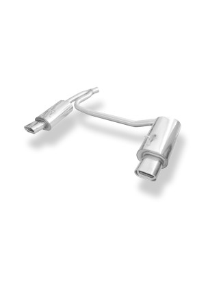 Volvo C70 coupé & cabrio Silenziatore posteriore con uscite destra e sinistra (duplex) – 13 (Cod.