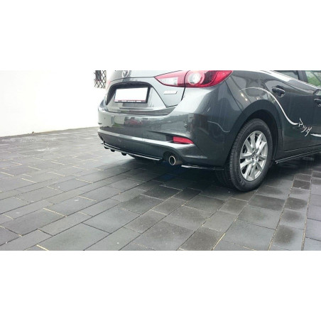 Splitters posteriori laterali Mazda 3 BN (Mk3) Facelift (Cod. M-MA-3-3F-RSD1G)