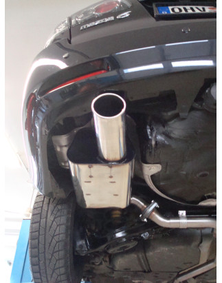 Mazda 6 – GG/GY NOT Facelift Silenziatore posteriore con uscite destra e sinistra (Cod. F-MA190033