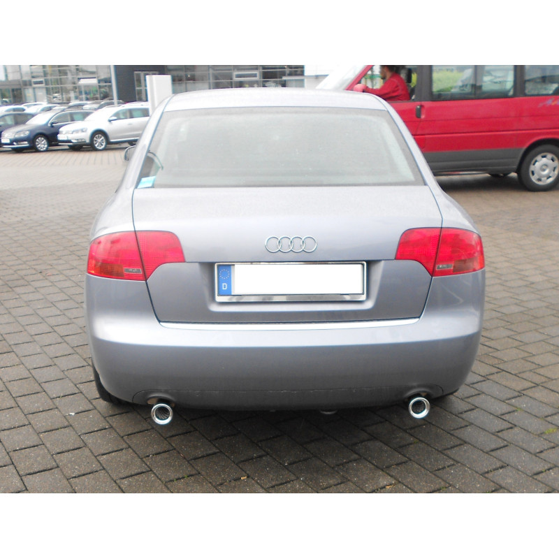 Audi A4 Tipo B7 Silenziatore posteriore destra e sinistra – 1x76 Tipo 13 con uscite destra e sinis