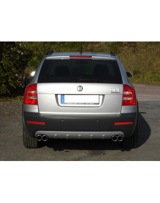 Skoda Octavia Tipo 1Z 4x4 + Scout Silenziatore posteriore destra e sinistra - (Cod. F-SK061013-046)