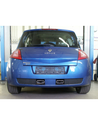 Renault Megane II Sport Silenziatore posterioreentered – 2x130x50 t (Cod. F-RE081033-581)