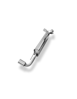 Smart Fortwo coupé 451 Silenziatore posteriore destra e sinistra – 1x70 tipo (Cod. F-SM010003-265
