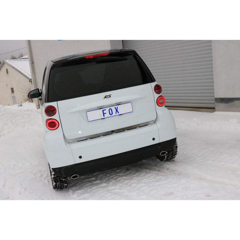 Smart Fortwo coupé 451 Silenziatore posteriore destra e sinistra – 86x54 tipo (Cod. F-SM010003-34