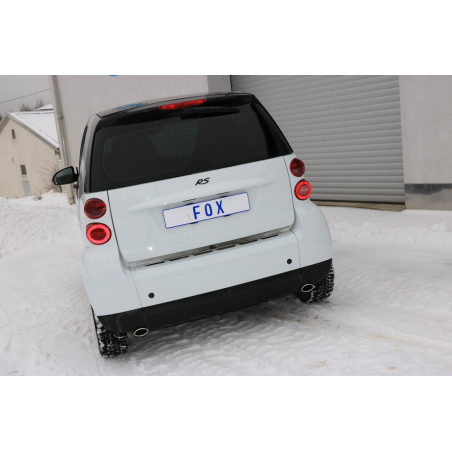 Smart Fortwo coupé 451 Silenziatore posteriore destra e sinistra – 86x54 tipo (Cod. F-SM010003-34