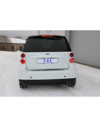 Smart Fortwo coupé 451 Silenziatore posteriore destra e sinistra – 86x54 tipo (Cod. F-SM010003-34