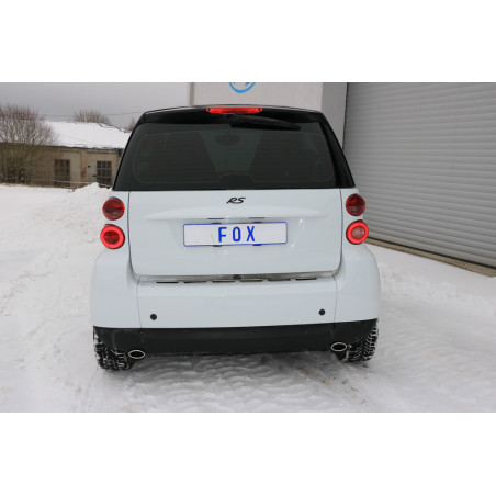Smart Fortwo coupé 451 Silenziatore posteriore destra e sinistra – 86x54 tipo (Cod. F-SM010003-34