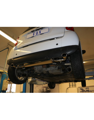 Smart Fortwo coupé 451 Silenziatore posteriore destra e sinistra – 86x54 tipo (Cod. F-SM010003-34